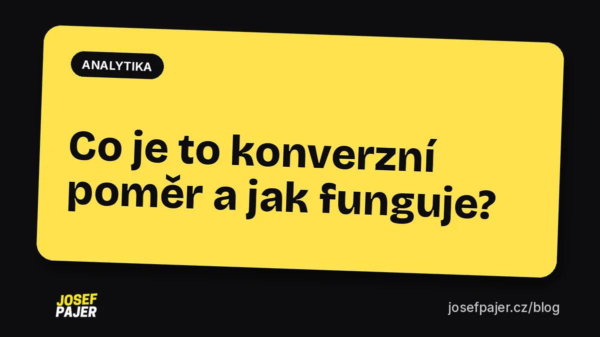 Co je to konverzní poměr a jak funguje?