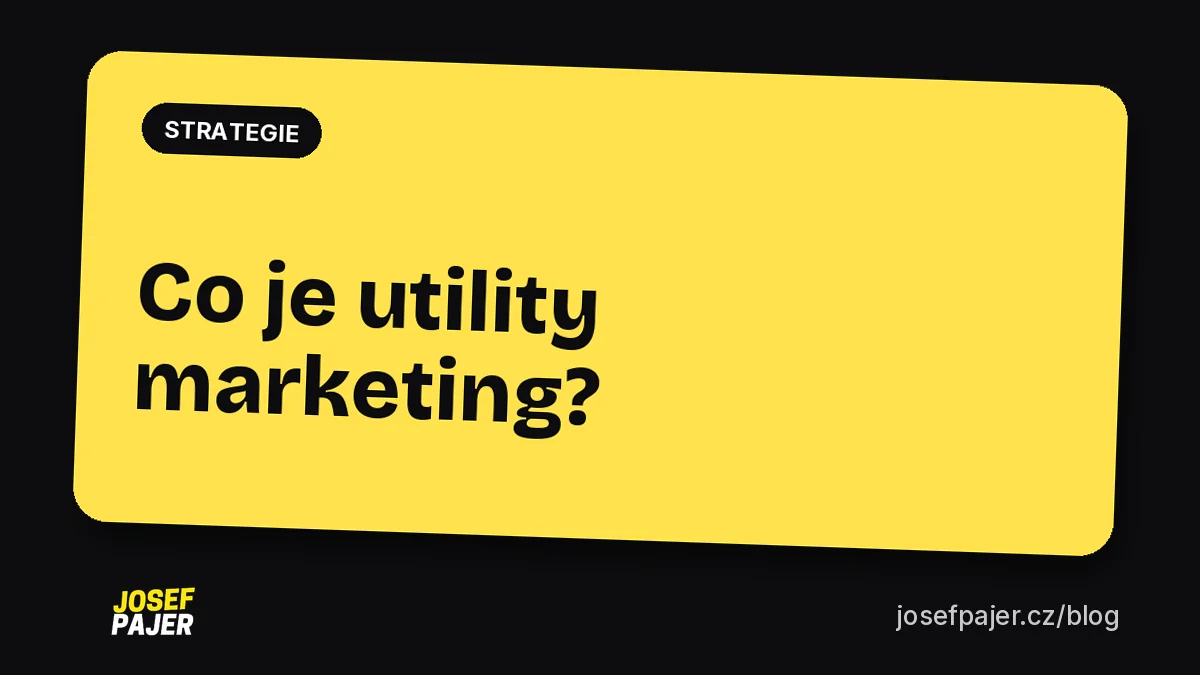 Co je utility marketing?