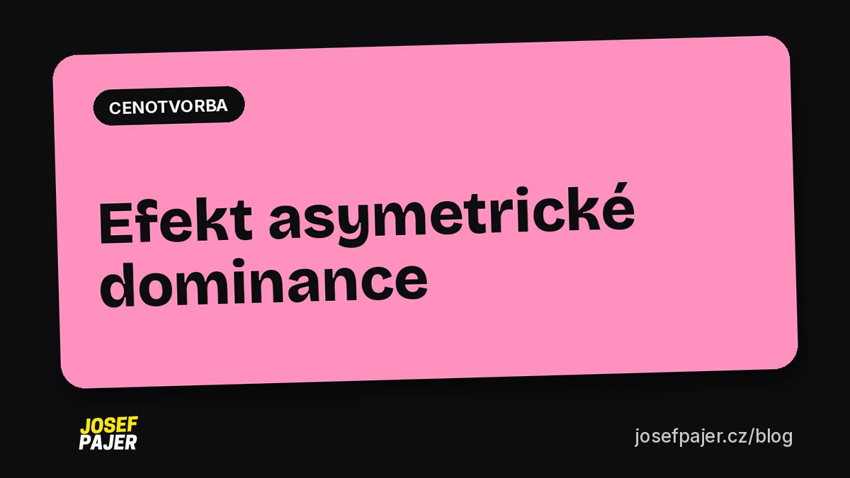 Efekt asymetrické dominance