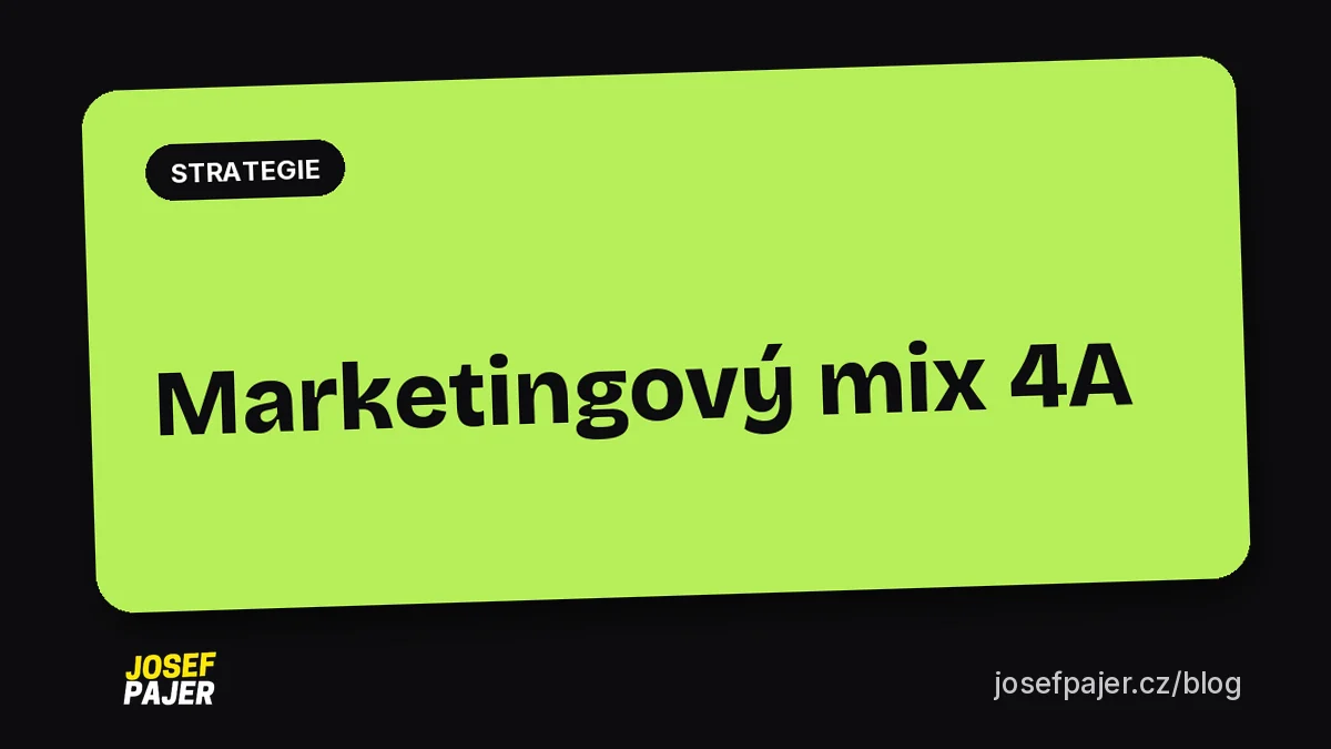 Marketingový mix 4A