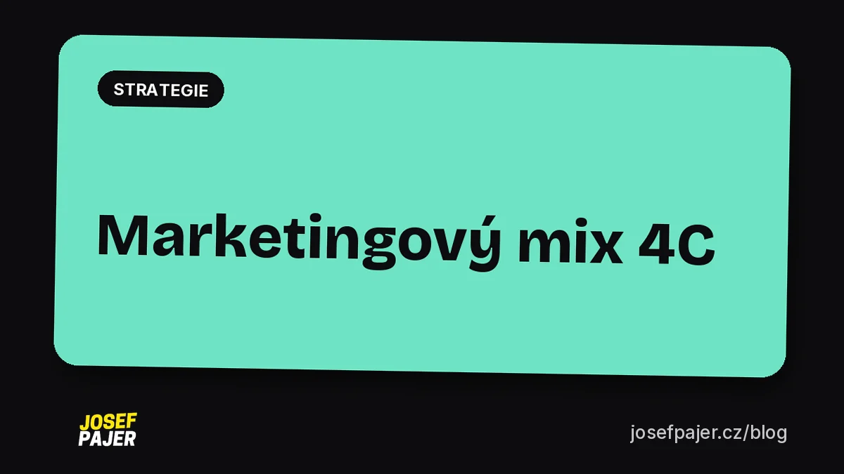 Marketingový mix 4C