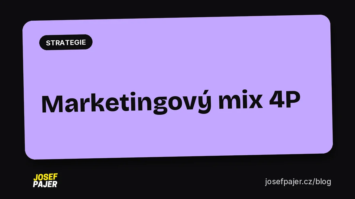 Marketingový mix 4P