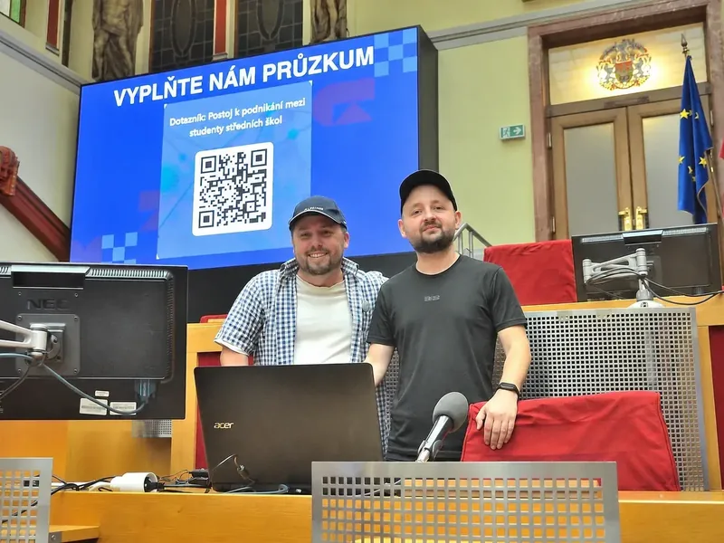 Josef Pajer na Startup Day na pražském magistrátu